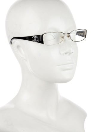 Chanel Interlocking CC Logo Square Eyeglasses