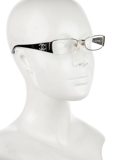 Chanel Interlocking CC Logo Square Eyeglasses
