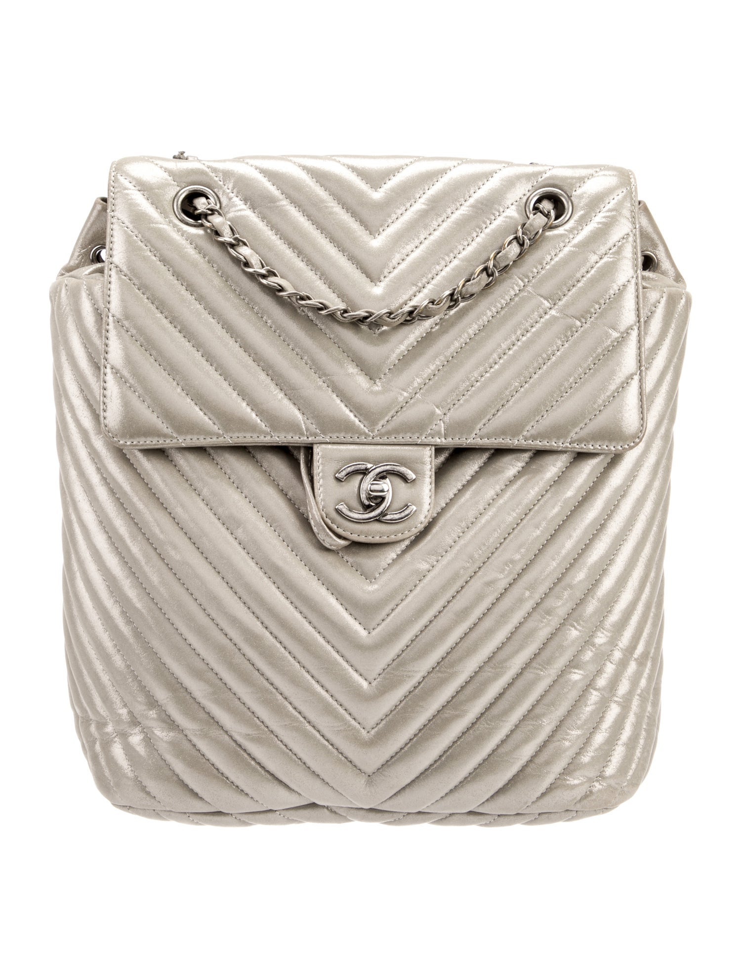 Chanel Chevron Urban Spirit Backpack