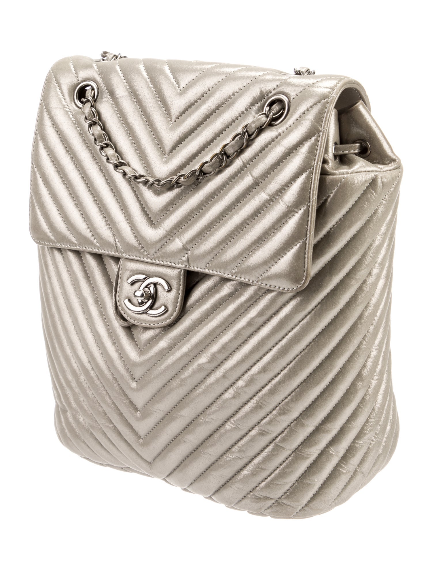 Chanel Chevron Urban Spirit Backpack