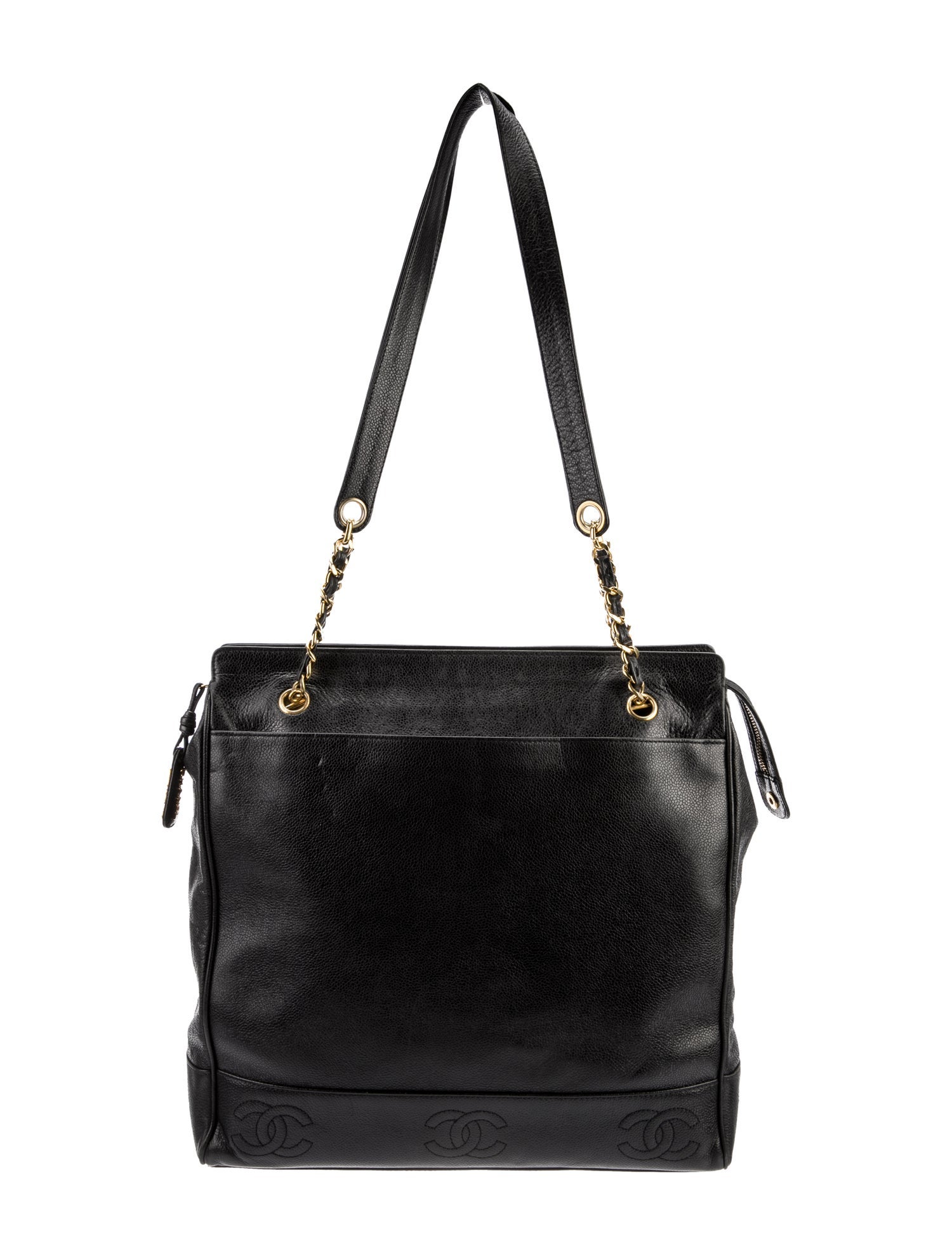 Chanel Caviar Triple CC Tote