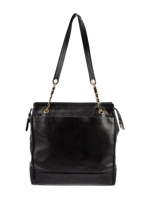 Chanel Caviar Triple CC Tote