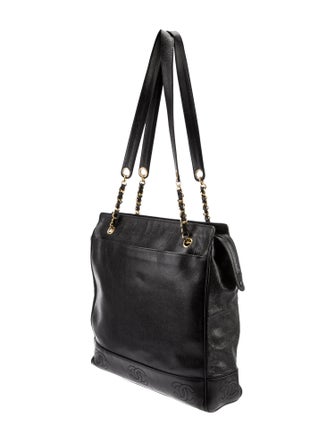 Chanel Caviar Triple CC Tote