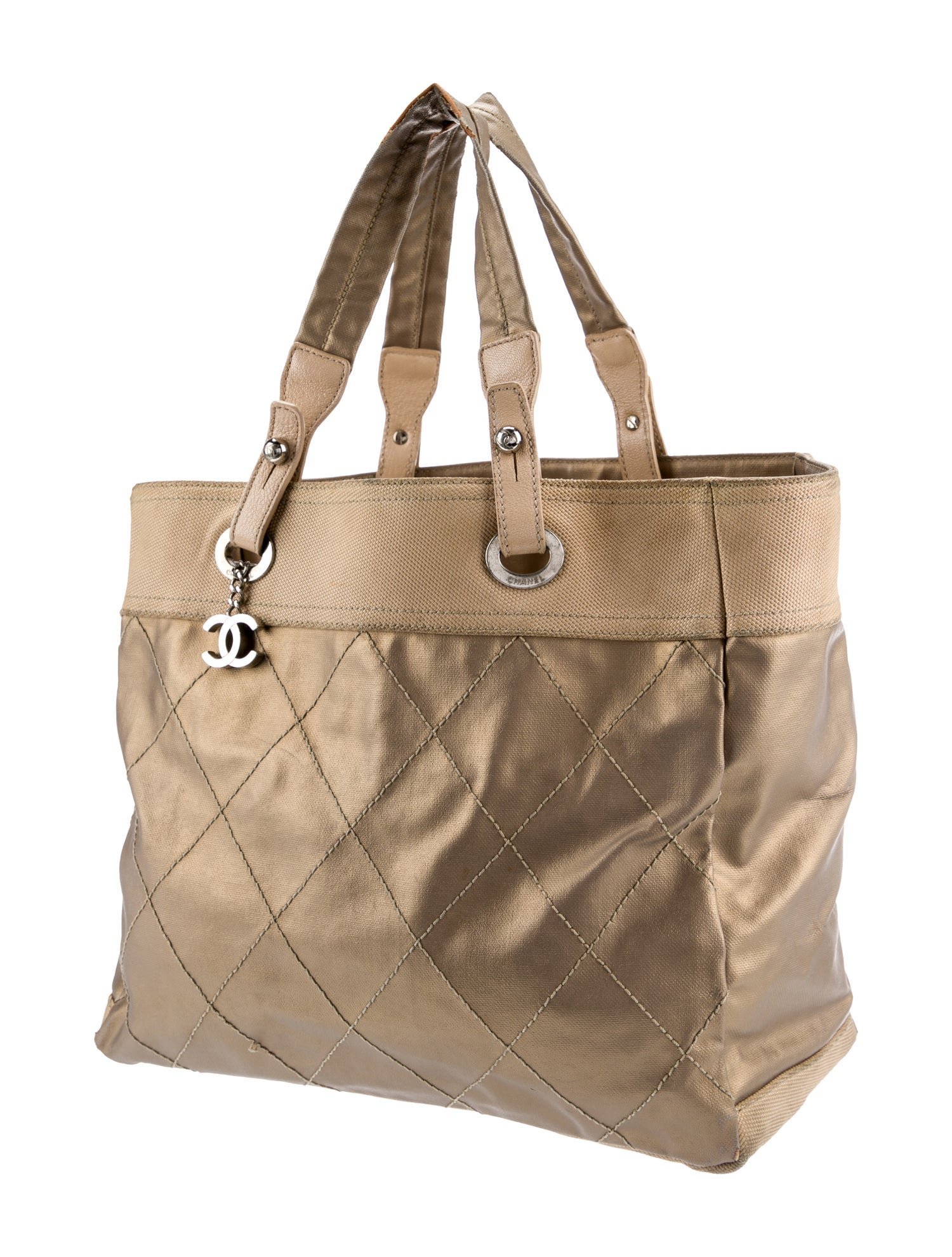 Chanel Paris Biarritz CC Large Tote Bag