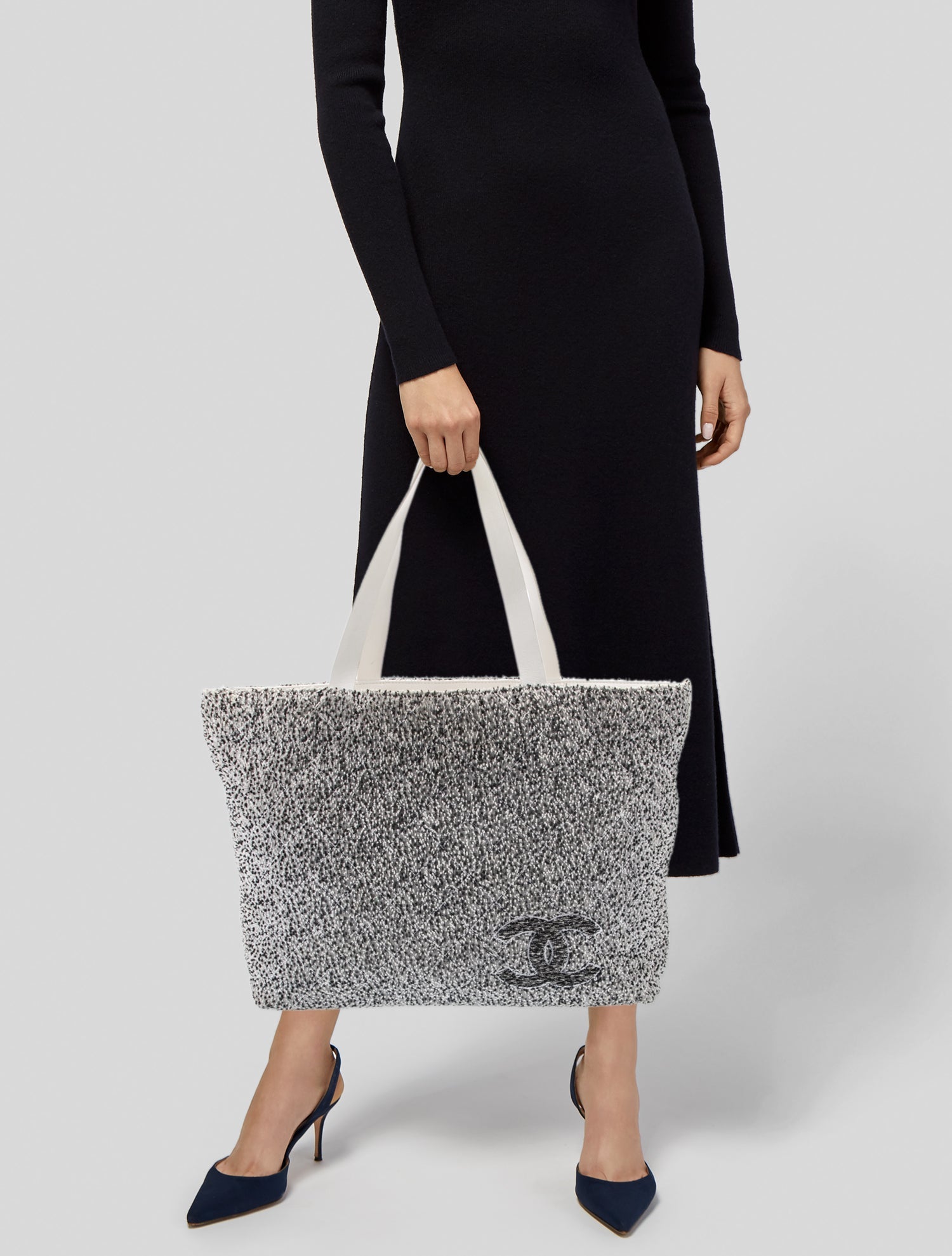 Chanel Terry Cloth CC Beach Tote