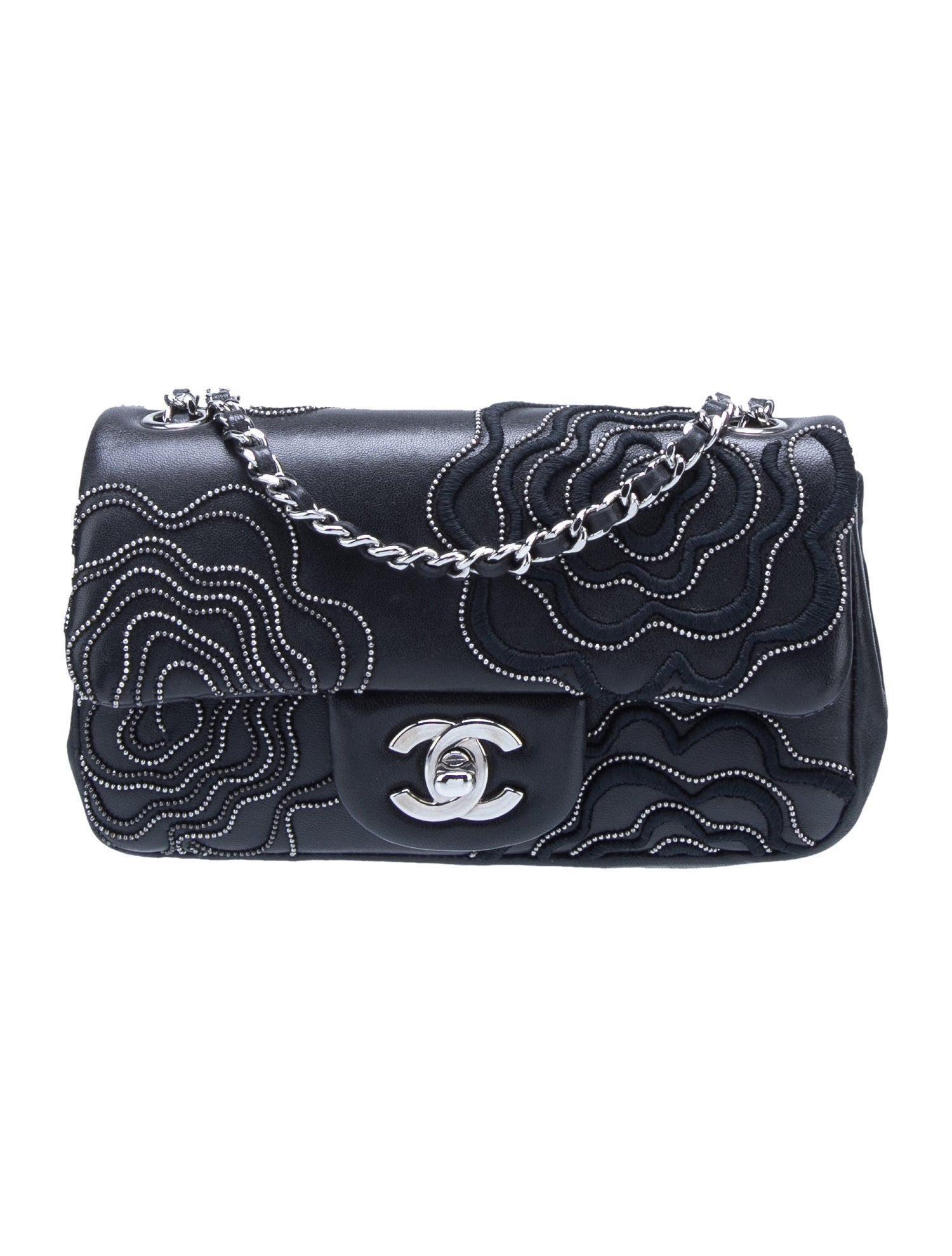 【ユニセックスで使える♪】CHANEL スマホポーチ SO BLACK CHANEL スマホケースバッグ ? 11×18cm [本日特価|新品未使用品