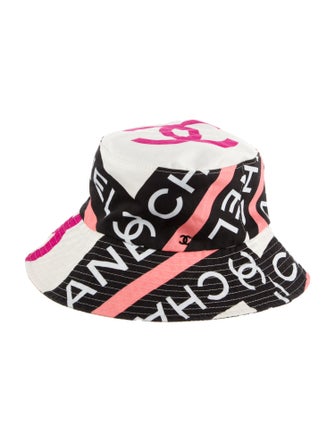 Chanel Printed Bucket Hat