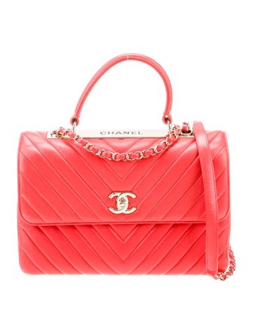 Chanel Shoulder Bags Medium Chevron Trendy CC Flap Bag