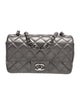 Chanel Metallic Rectangular Mini Classic Flap Bag