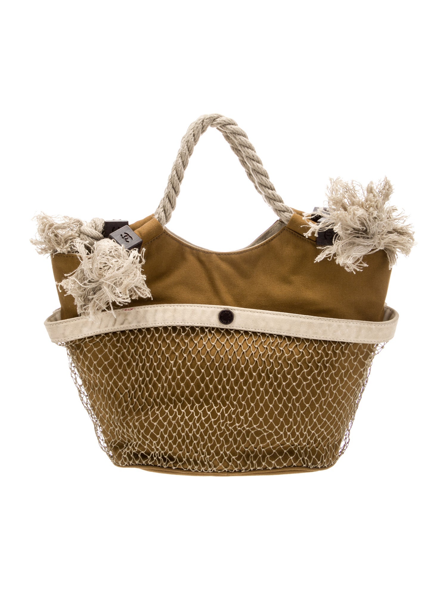 Chanel Canvas CC Rope Tote