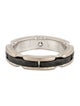 Chanel 18K Diamond & Ceramic Ultra Band Ring