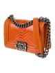 Chanel Small Python Boy Bag