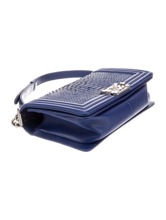 Chanel Medium Python Boy Bag