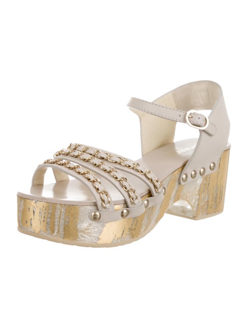 Chanel Cruise 2016 ChainLink Sandals w/ Tags Shoes Chanel Cruise 2016 ChainLink Sandals w/ Tags Shoes