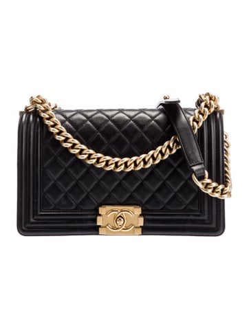 Chanel Shoulder Bags Medium Boy Bag