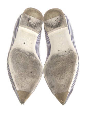 Chanel 2014 Interlocking CC Logo Flats