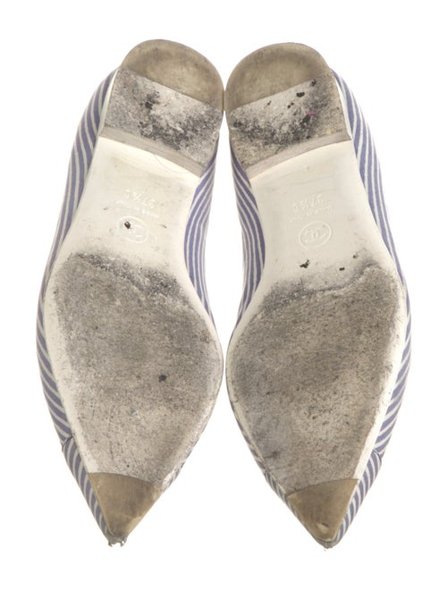 Chanel 2014 Interlocking CC Logo Flats