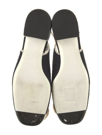 Chanel 2010 Interlocking CC Logo Slingback Pumps