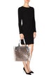 Chanel Metallic Basket Weave Tote