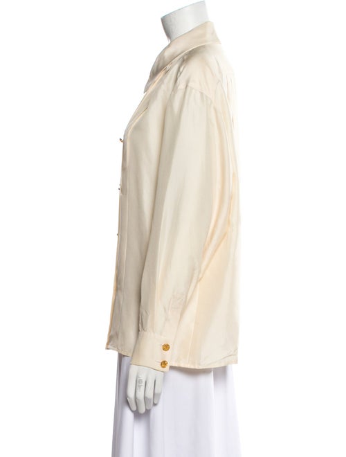 Chanel Vintage 1989 Button-Up Top