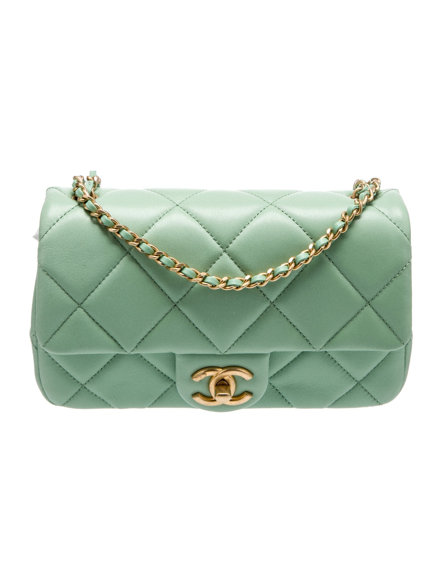 Chanel Pearl Quilted Mini Flap