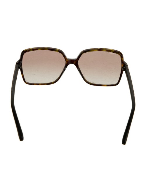 Chanel Interlocking CC Logo Oversize Sunglasses