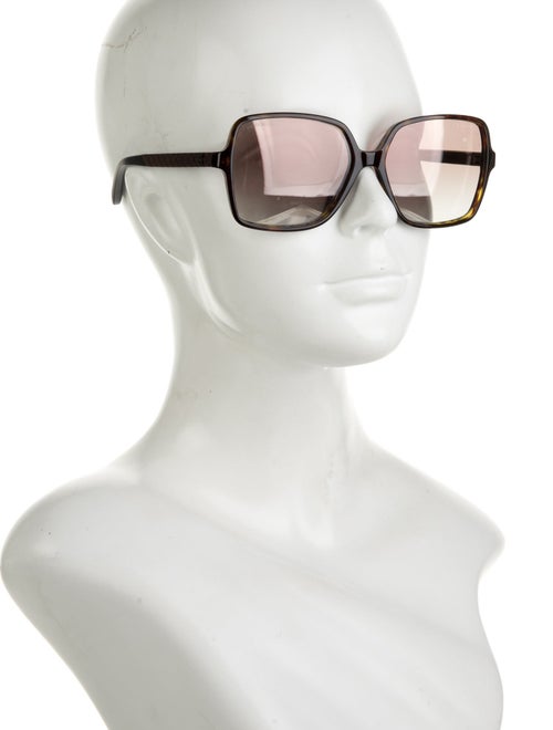 Chanel Interlocking CC Logo Oversize Sunglasses