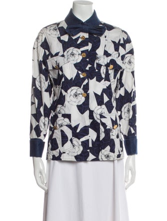 Chanel Vintage 1987 Button-Up Top