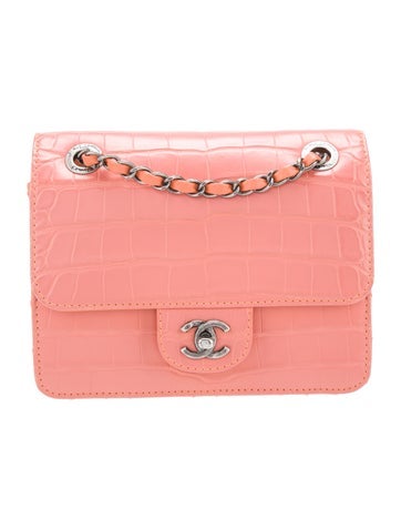 Chanel Shoulder Bags Mini Alligator Flap Bag