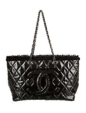 Chanel PVC Tweed Tote Medium