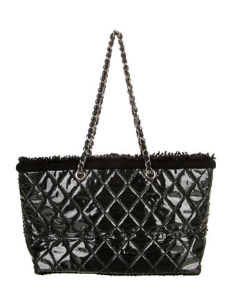 Chanel PVC Tweed Tote Medium