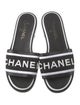 Chanel 2021 Interlocking CC Logo Slides