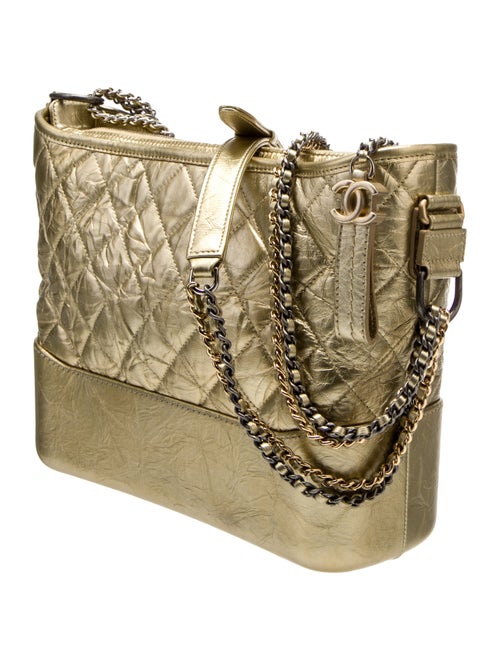 Chanel Medium Metallic Gabrielle Hobo