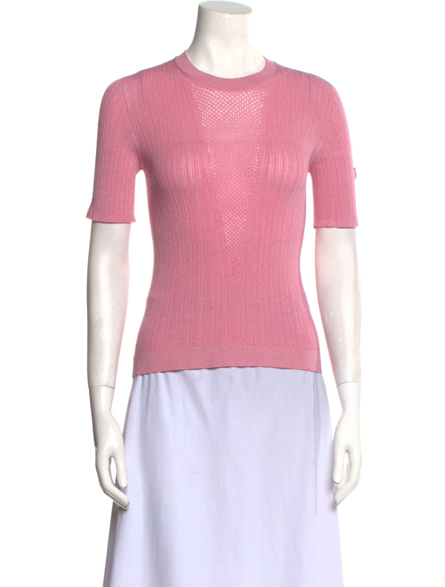 Chanel 2024 Silk TShirt Pink Tops, Clothing CHA1135300 The RealReal