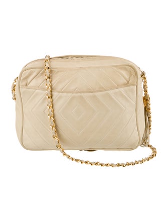 Chanel CC Diamond Tassel Camera Bag