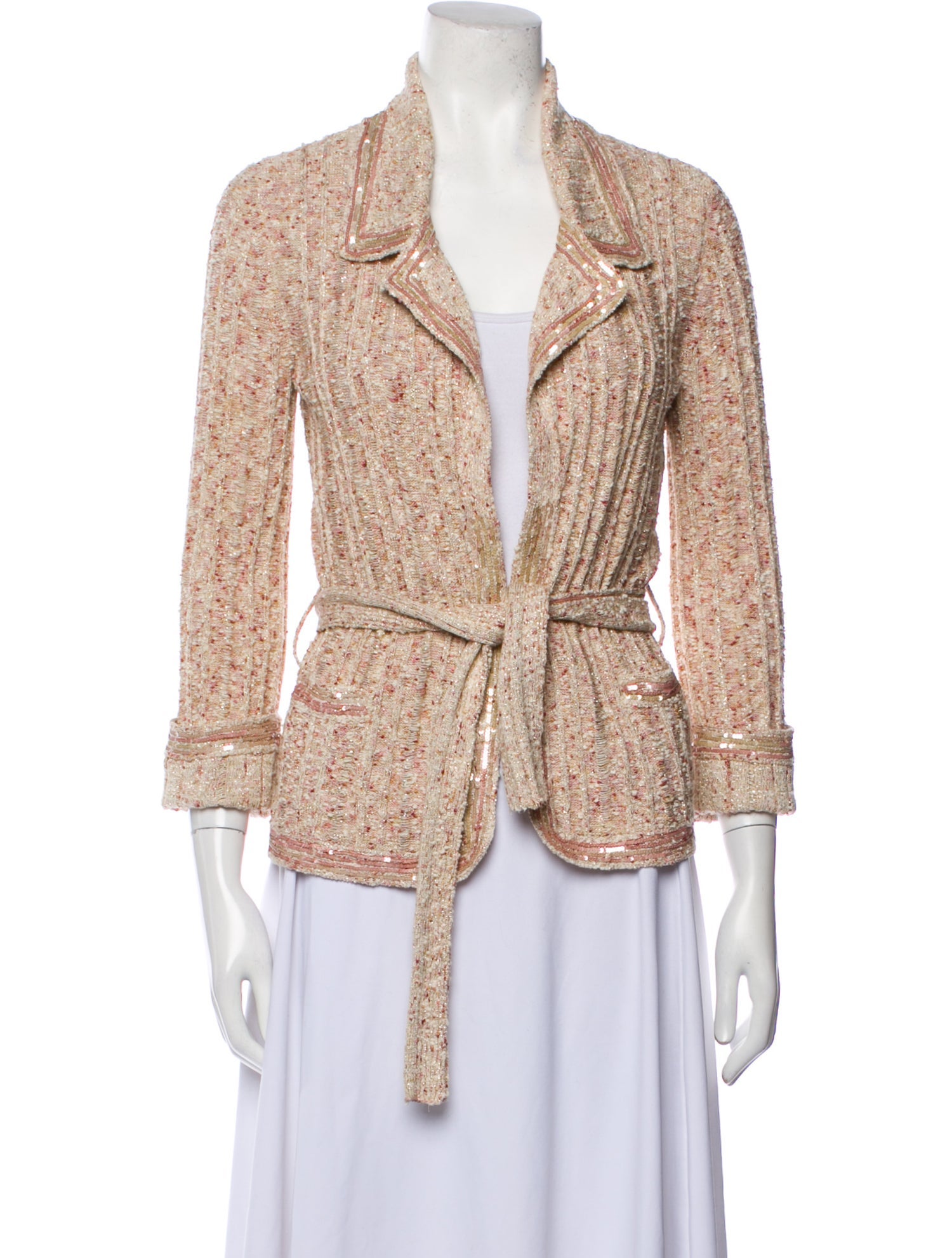 Chanel Vintage 2006 Sweater Neutrals Knitwear, Clothing CHA1135566