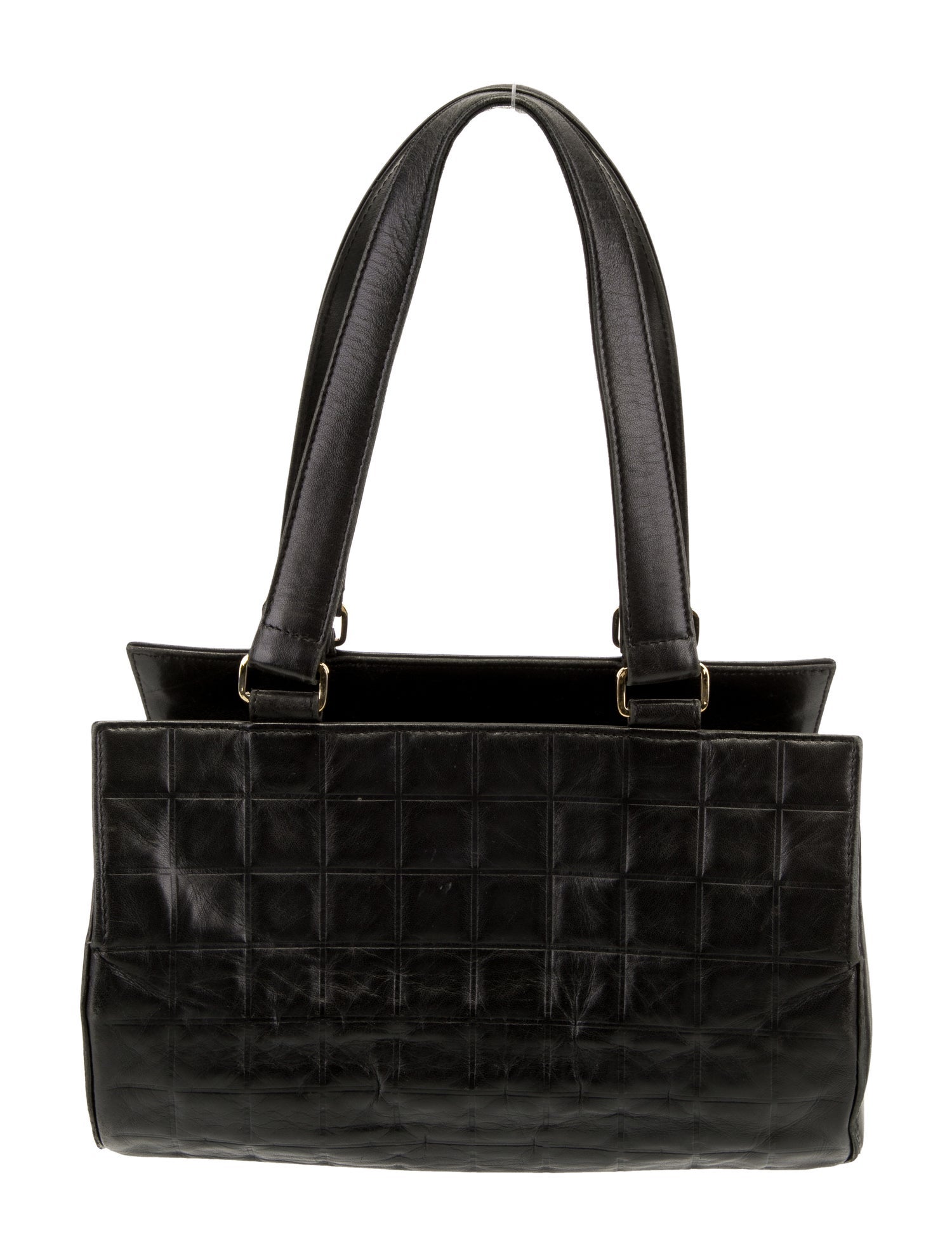 Chanel Chocolate Bar Barrel Bag Black Shoulder Bags, Handbags