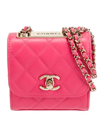 Chanel Shoulder Bags Micro Trendy CC Clutch w/ Chain