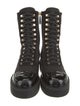 Chanel 2021 Interlocking CC Logo Combat Boots