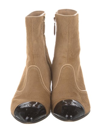 Chanel 2018 Interlocking CC Logo Boots