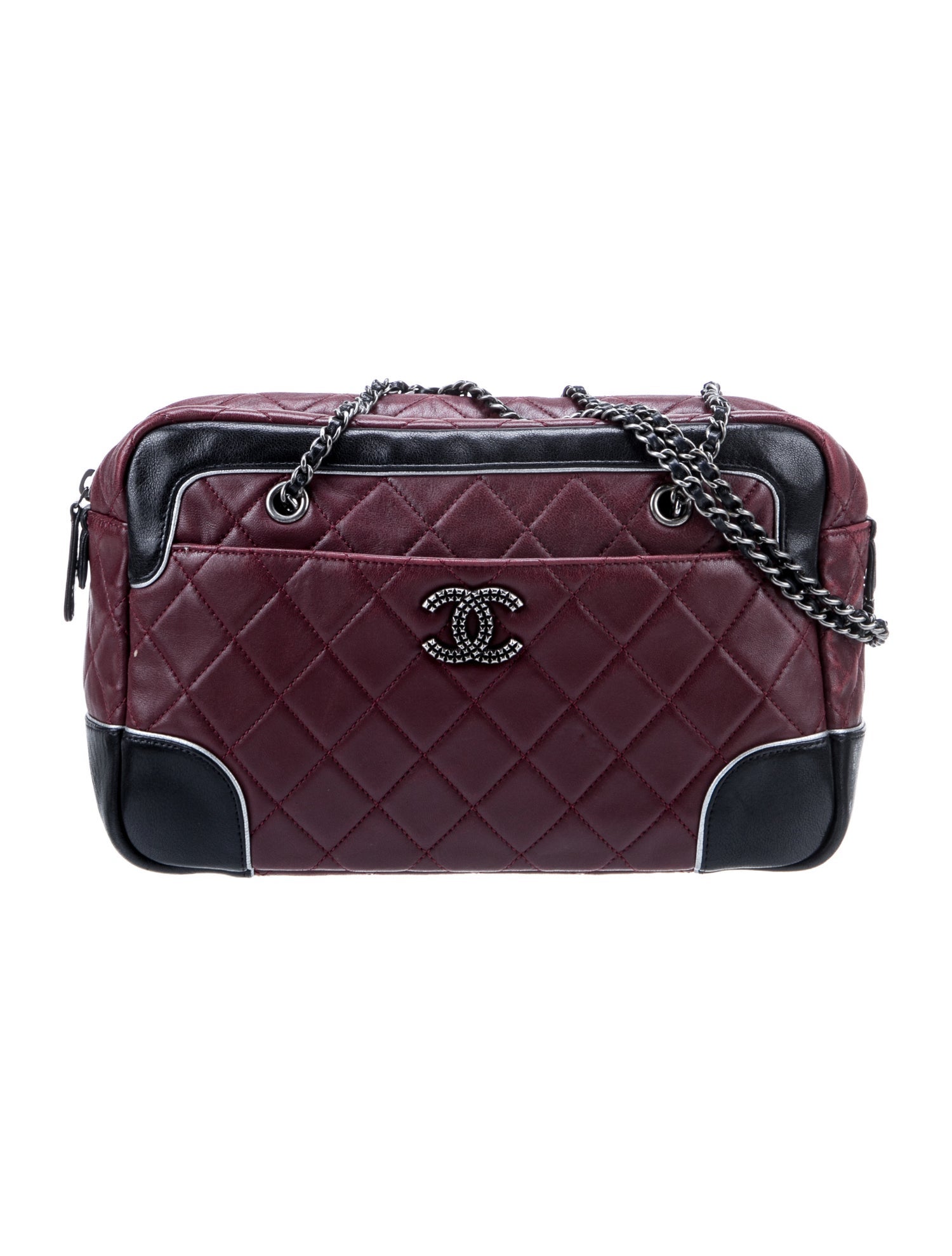 Chanel CC Quilted Camera Bag