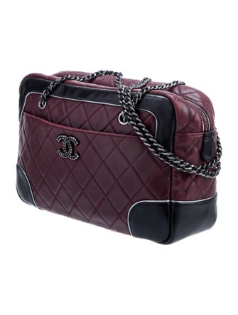 Chanel CC Quilted Camera Bag