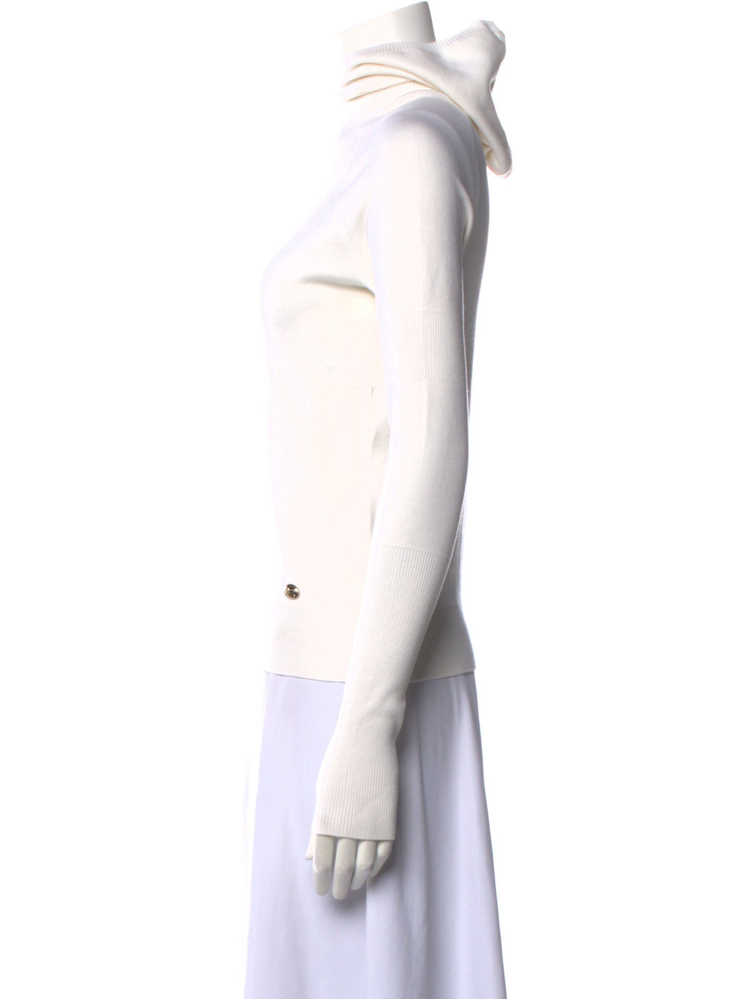 Chanel 2022 Cowl Neck Sweater