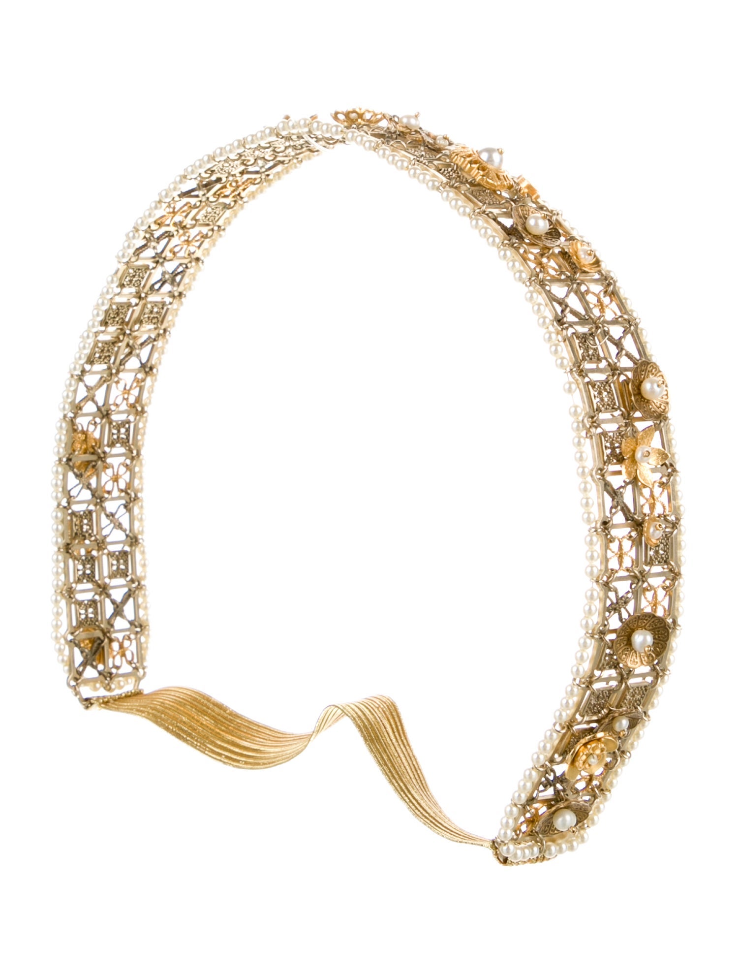 Chanel Beaded Headband