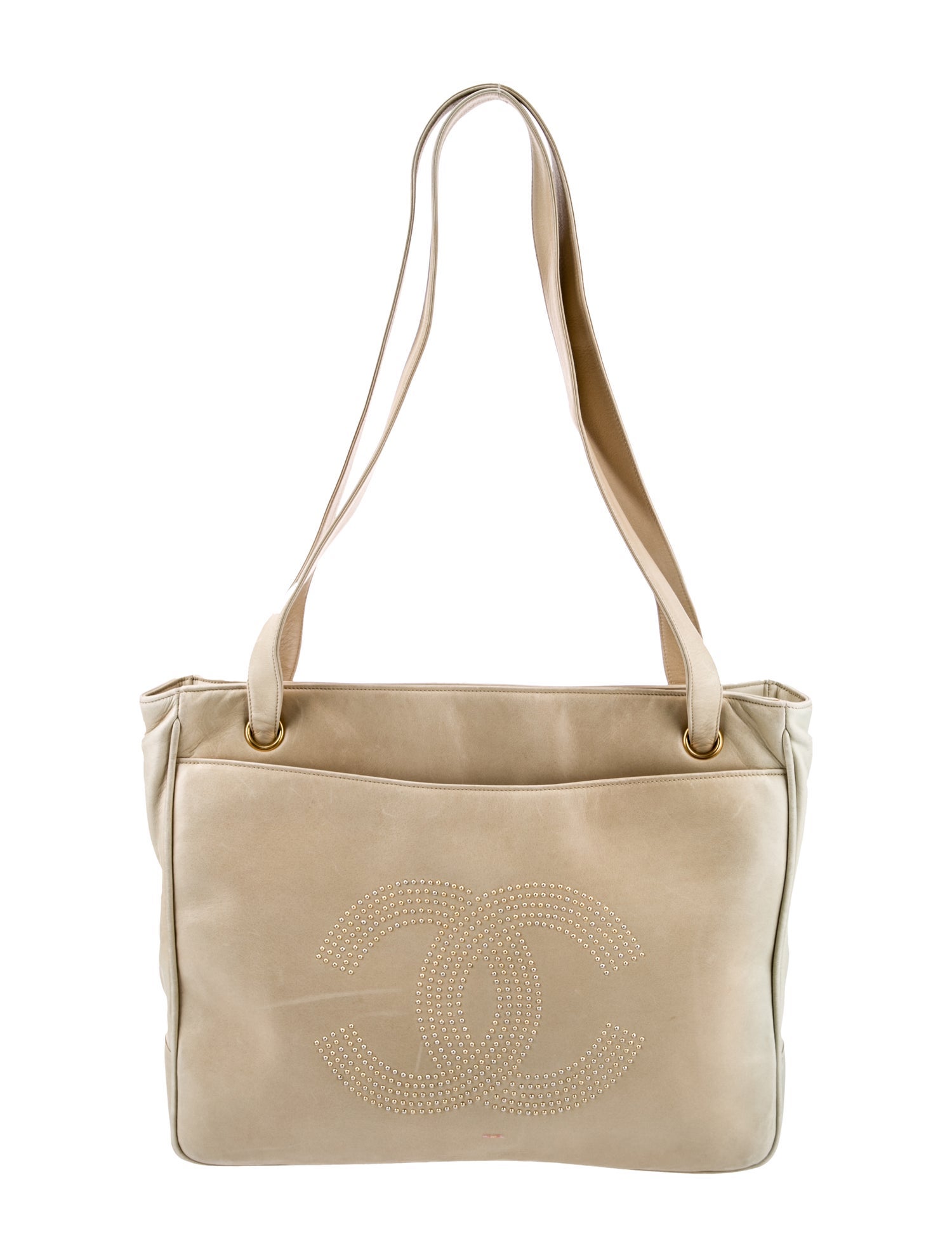 Chanel Studded CC Shoulder Bag