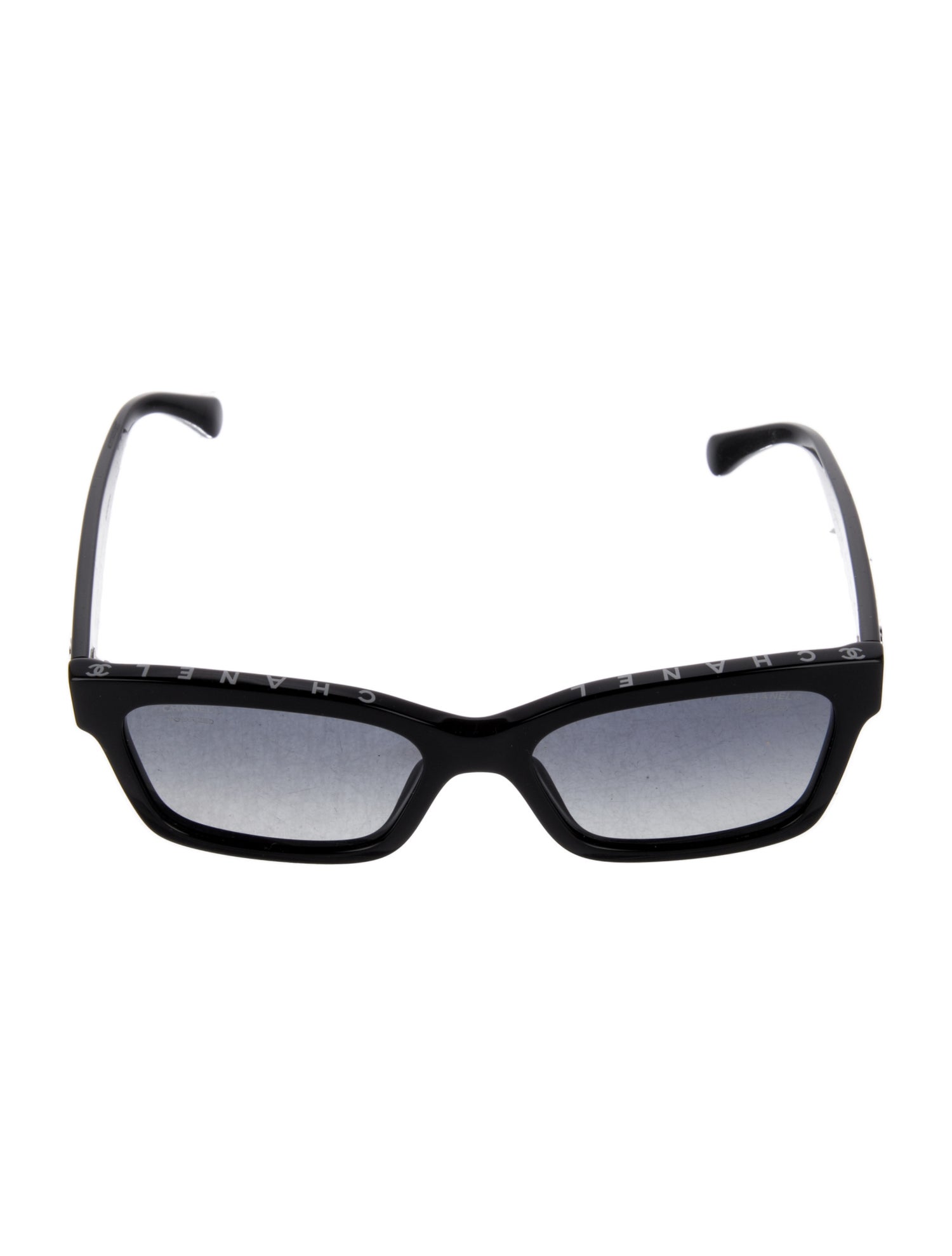 Chanel Square Gradient Sunglasses Black Sunglasses, Accessories