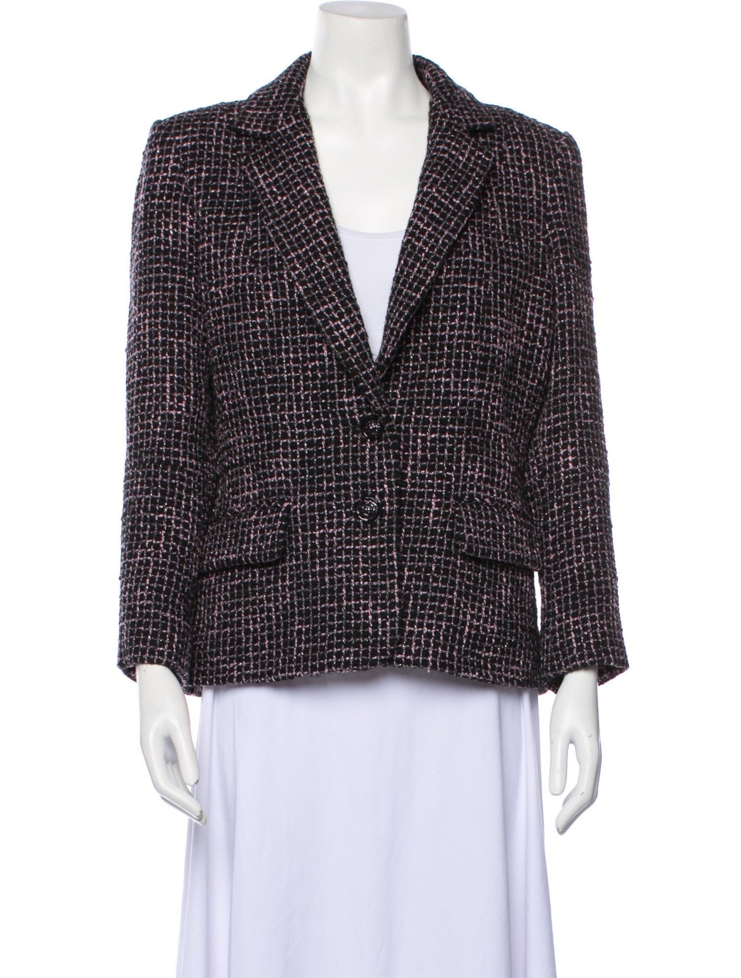 Chanel 2022 Tweed Pattern Blazer