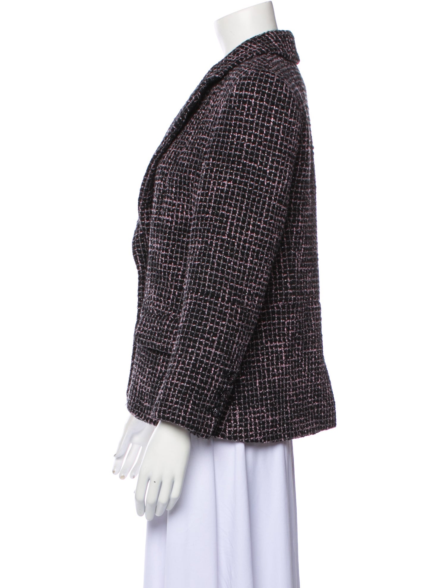 Chanel 2022 Tweed Pattern Blazer