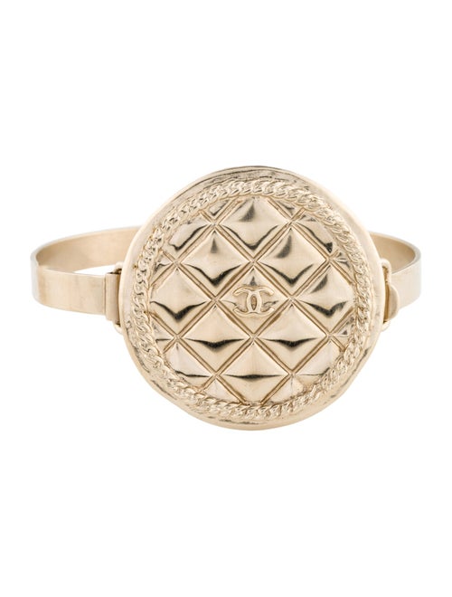 Chanel Quilted CC Station Bracelet