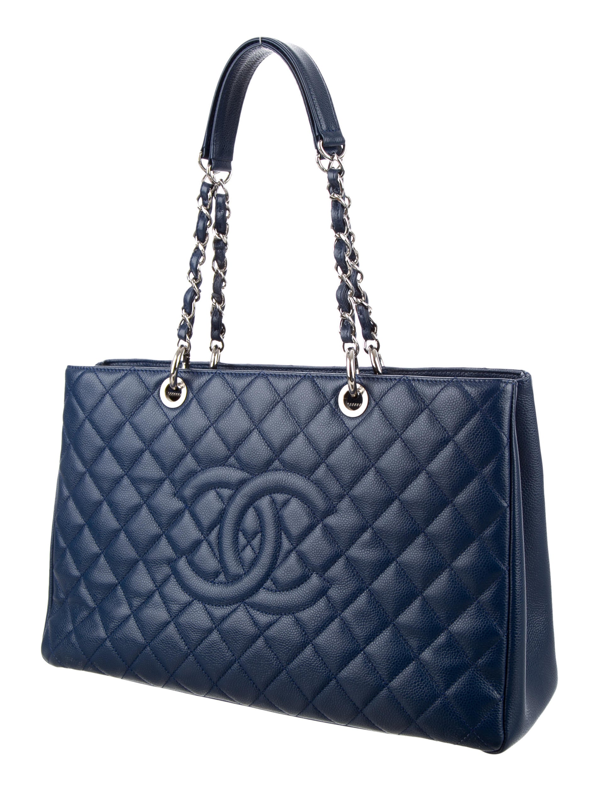 Chanel Caviar XL Grand Shopping Tote Handbags CHA114025 The RealReal